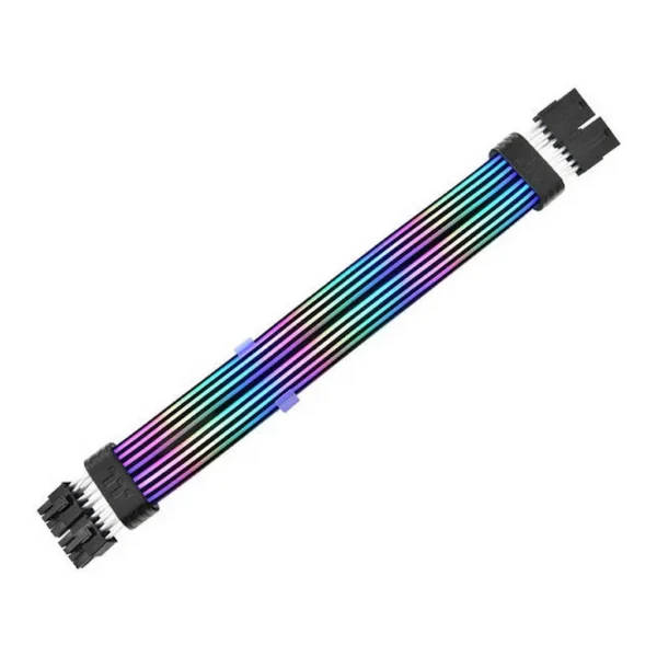 Thermaltake Tt Mod 8-Pin 300mm ARGB Extension Cable, Black | AC-082-CN1NAN-A1 - Image 1 Thermaltake Tt Mod 8-Pin 300mm ARGB Extension Cable, Black | AC-082-CN1NAN-A1