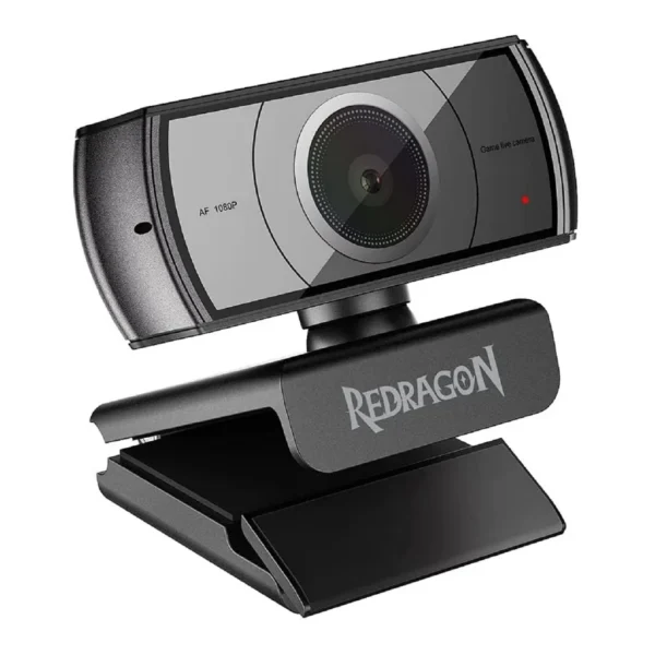 1ec63897143304a955cbae427905b2da-hi.jpg Redragon GW900 APEX Stream Webcam, Built-in Dual Microphone, 360 Rotation, USB 2.0, 30 FPS, Gray