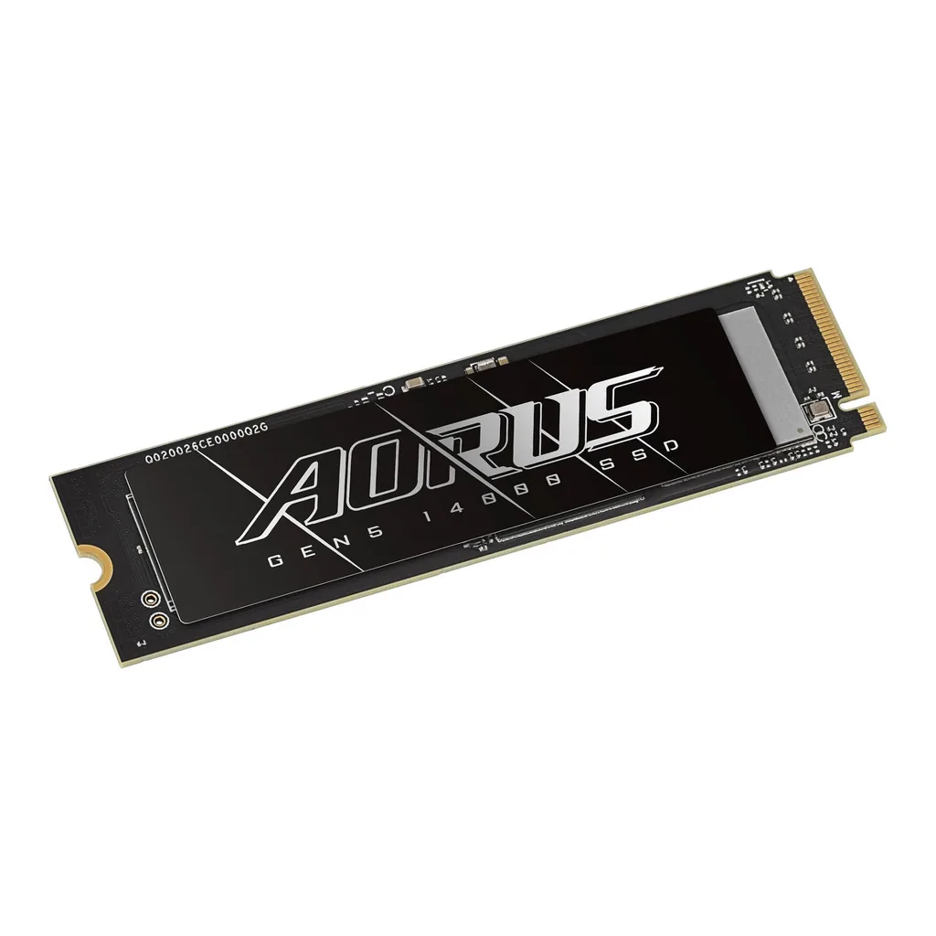 208ad3d7754ec84758c6036077392aae-hi.jpg GIGABYTE AORUS Gen5 14000 Internal SSD, 4TB Capacity, PCI-Express 5.0x4, NVMe 2.0 Interface, M.2 2280 Form Factor, Up to 14,100 MB/s Sequential Read & Up to 12,600 MB/s Sequential Write | AG514K4TB