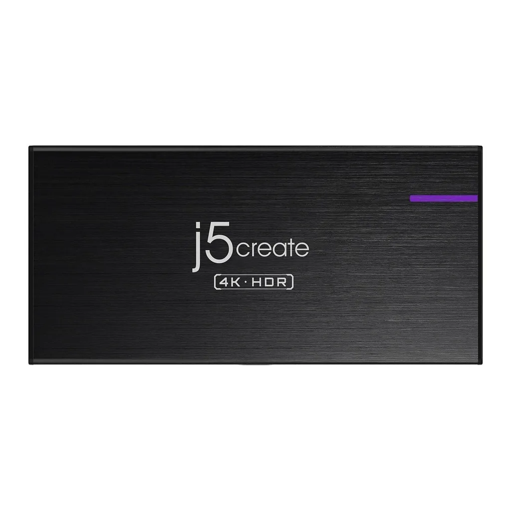 j5create JVA14 4K Game Capture Station, USB-C, 4K30 Capture and 4K60 HDR Passthrough - Image 4 j5create JVA14 4K Game Capture Station, USB-C, 4K30 Capture and 4K60 HDR Passthrough