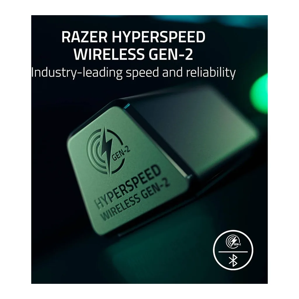 20db5bca847baffb561e6dd1e7fd702e-hi.jpg Razer BlackShark V3 Pro Gaming Headset, HyperSpeed Wireless Gen 2, Hybrid ANC, Detachable Razer HyperClear Full Band 12mm Mic, Unidirectional, PC, White