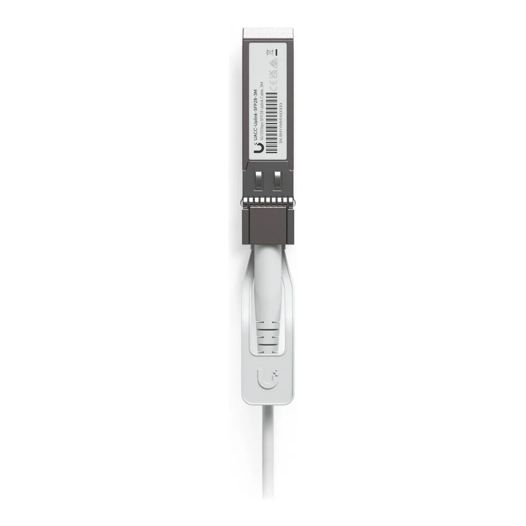 223a7361a4bd9c67233e720e4e6002bf-hi.jpg Ubiquiti UACC Uplink SFP28 3m Cable, 25G SFP28 Direct Attach Cable, 10G 25G Network Cable, SFP28 to SFP28 UniFi Compatible Cable