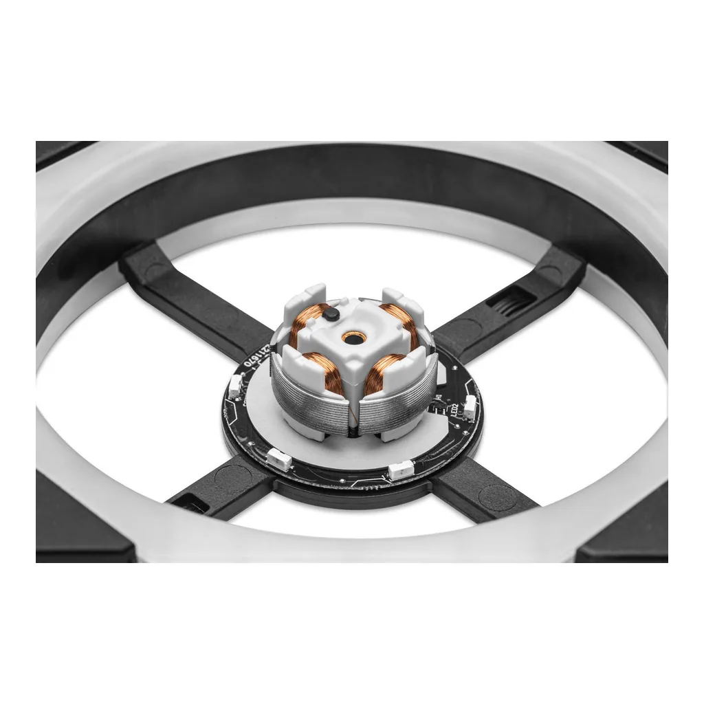 EKWB EK-Quantum Impulse 120 D-RGB 120mm Computer Cooling Fan, White | 3831109854198 - Image 2 EKWB EK-Quantum Impulse 120 D-RGB 120mm Computer Cooling Fan, White | 3831109854198