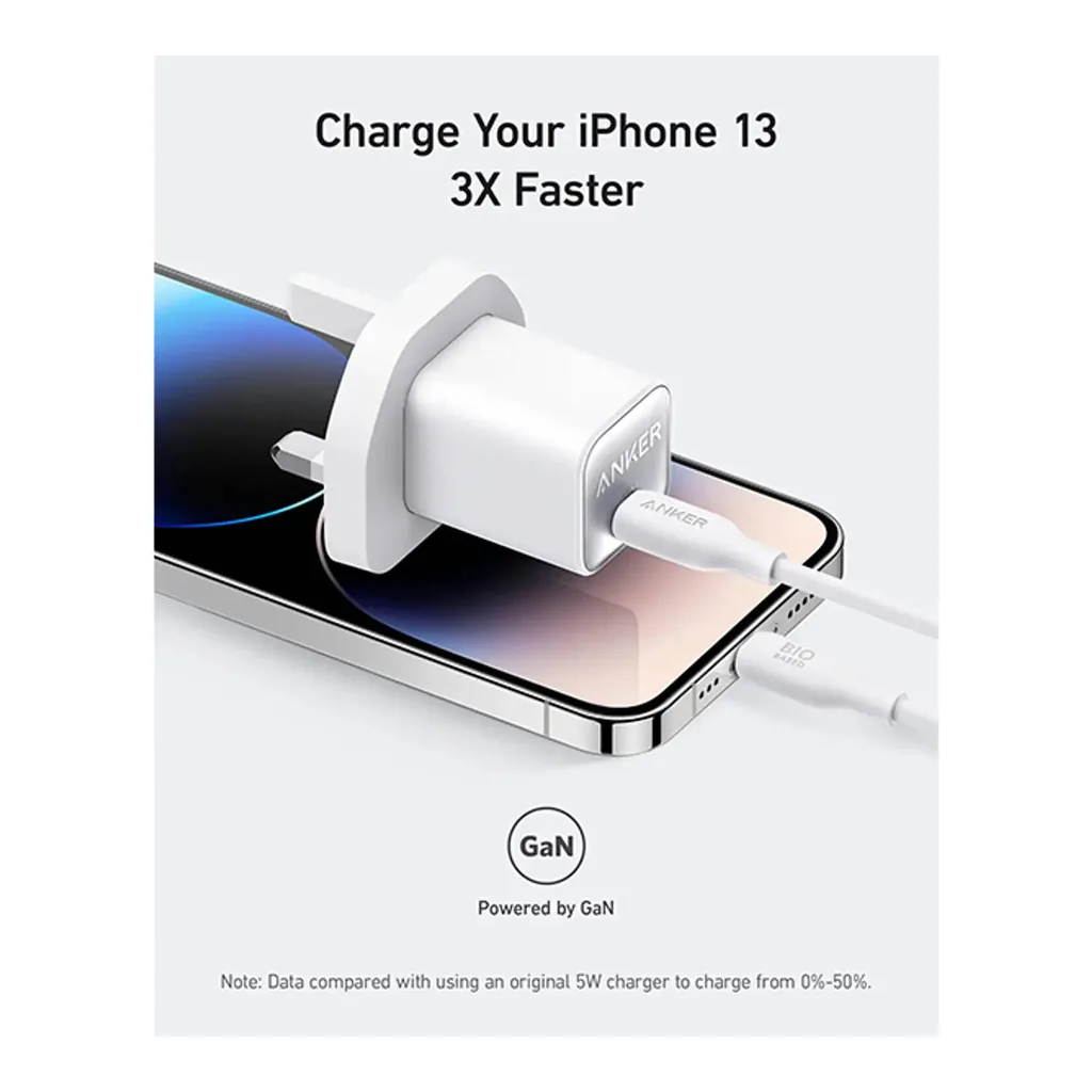 227b1e52a5887db0b04244c9a1bd1223-hi.jpg Anker 511 Charger, 30W Max Output, Powered by GaN, 70% Smaller Design, ActiveShield 2.0, USB Type-C Interface, UK Plug, Wide Compatibility, White | A2147K21