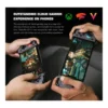 22c50dec016f0a93f9efd87f6e7b20ef-hi.jpg GameSir X2 Bluetooth Mobile Gaming Controller, 173mm Phone Support, Soft Rubber Grips, 500mAh Battery, Quick Action Micro Mechanical Buttons, Best Type-C and Android Gaming Controller, Black