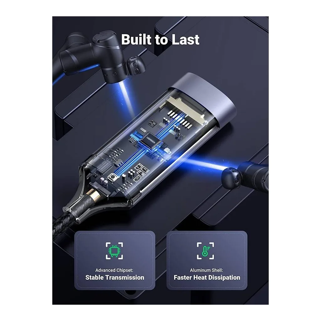 23b1e3ce1fbe0d8c1a3796373a204831-hi.jpg UGREEN USB C to HDMI Adapter Cable 4K 60Hz Thunderbolt 3 Type C HDMI 2.0 Converter | 70444