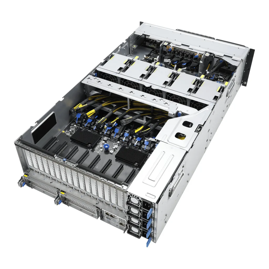243789797fabb41f4d89f8064caa910c-hi.jpg AI PRO AMD EPYC 4U Server - 2 EPYC 9655 96C/192T, 2x NVIDIA RTX Pro 6000 Blackwell 96GB, 256GB DDR5 6400MHz RAM, 4TB NVMe Gen5 + 3.84TB U.2 SSD, 4 3200W PSU, Dual 10GbE LAN