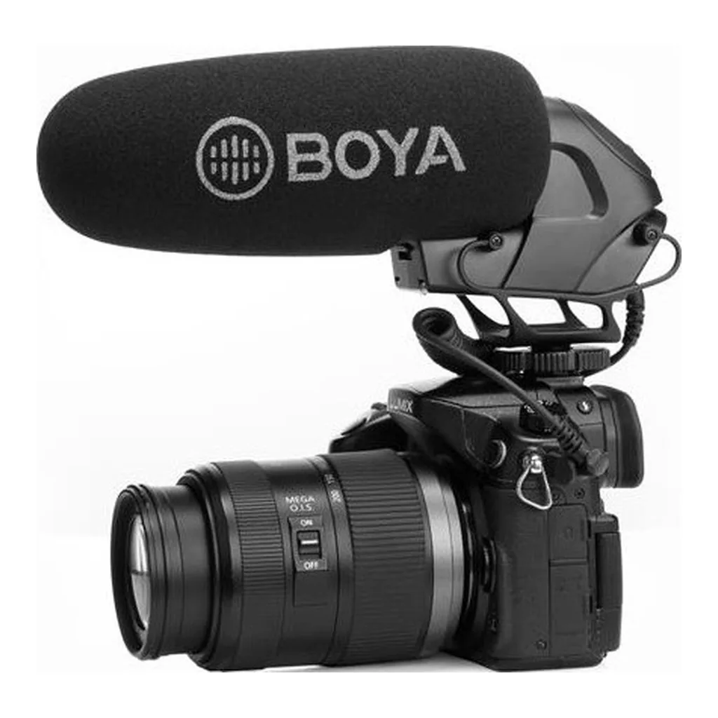 24c0d1a8015390402eb38cc17f6b1791-hi.jpg Boya On-Camera Supercardioid Condenser Shotgun Microphone