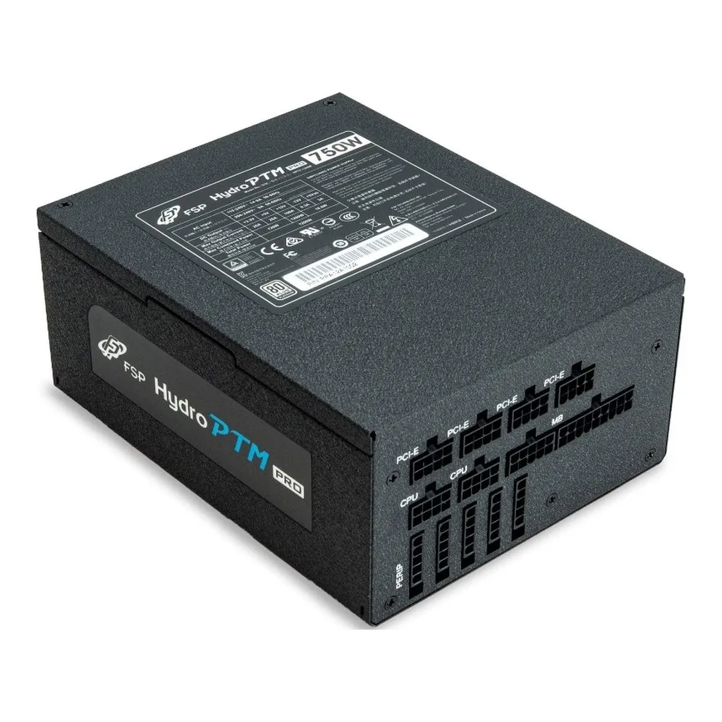 2582668642fd12f7a976f302fb7d230f-hi.jpg FSP Hydro PTM 750W Full Modular Power Supply, 80 Plus Platinum, 12V Single Rail, 135mm FDB Fan, ATX | HPT2-750M / PPA7505704