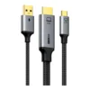 25cb0fc2b8716c36f44a6c7cec1c4bb1-hi.jpg CableTime HDMI to USB-C Cable 4K 60Hz Active HDMI to Type-C Adapter, Unidirectional, USB Power, 2 Meter