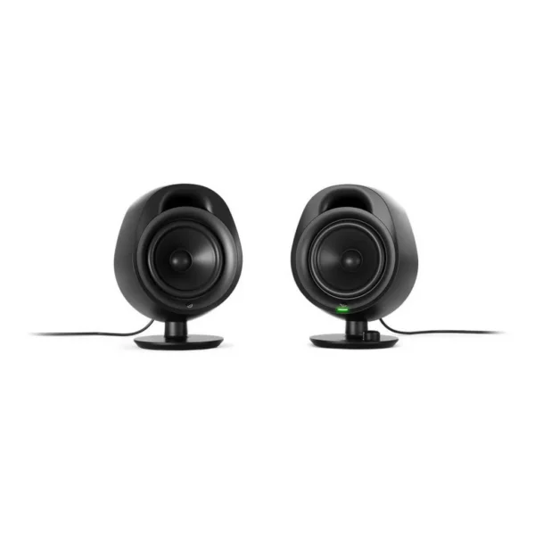 2613fa43e7aa74426b397735e9c3e963-hi.jpg SteelSeries Arena 3 Full Range Gaming Speakers, Massive 4" Drivers, Bluetooth v4.2, 91dB Sensitivity, Customize audio with 10-Band Parametric EQ, Adjustable Tilting Stand, Black