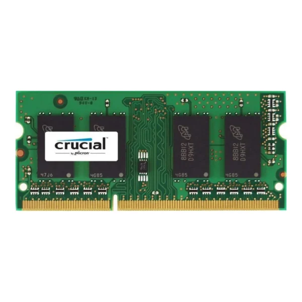 Crucial 8GB Single DDR3 1333 MHz CL9 204-Pin 1.35V/1.5V SODIMM Memory For Mac | CT8G3S1339MCEU - Image 1 Crucial 8GB Single DDR3 1333 MHz CL9 204-Pin 1.35V/1.5V SODIMM Memory For Mac | CT8G3S1339MCEU - Image 1