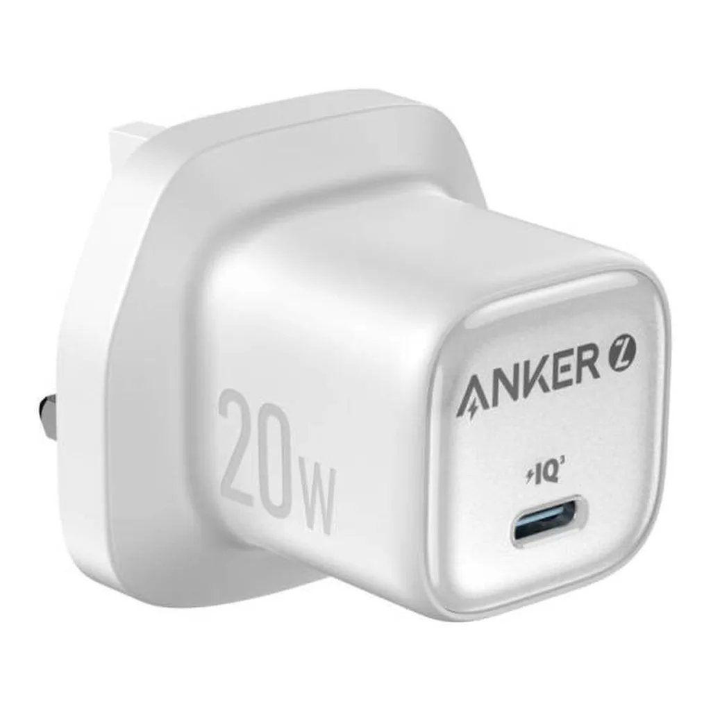 28dcc988457e8a2a24d456eac139417a-md.jpg Anker Zolo a2699 Compact Charger, 20W Fast Charger, Advanced GaN II Technology, USB C Port, Patented Thermal Management System, White | A2699K21