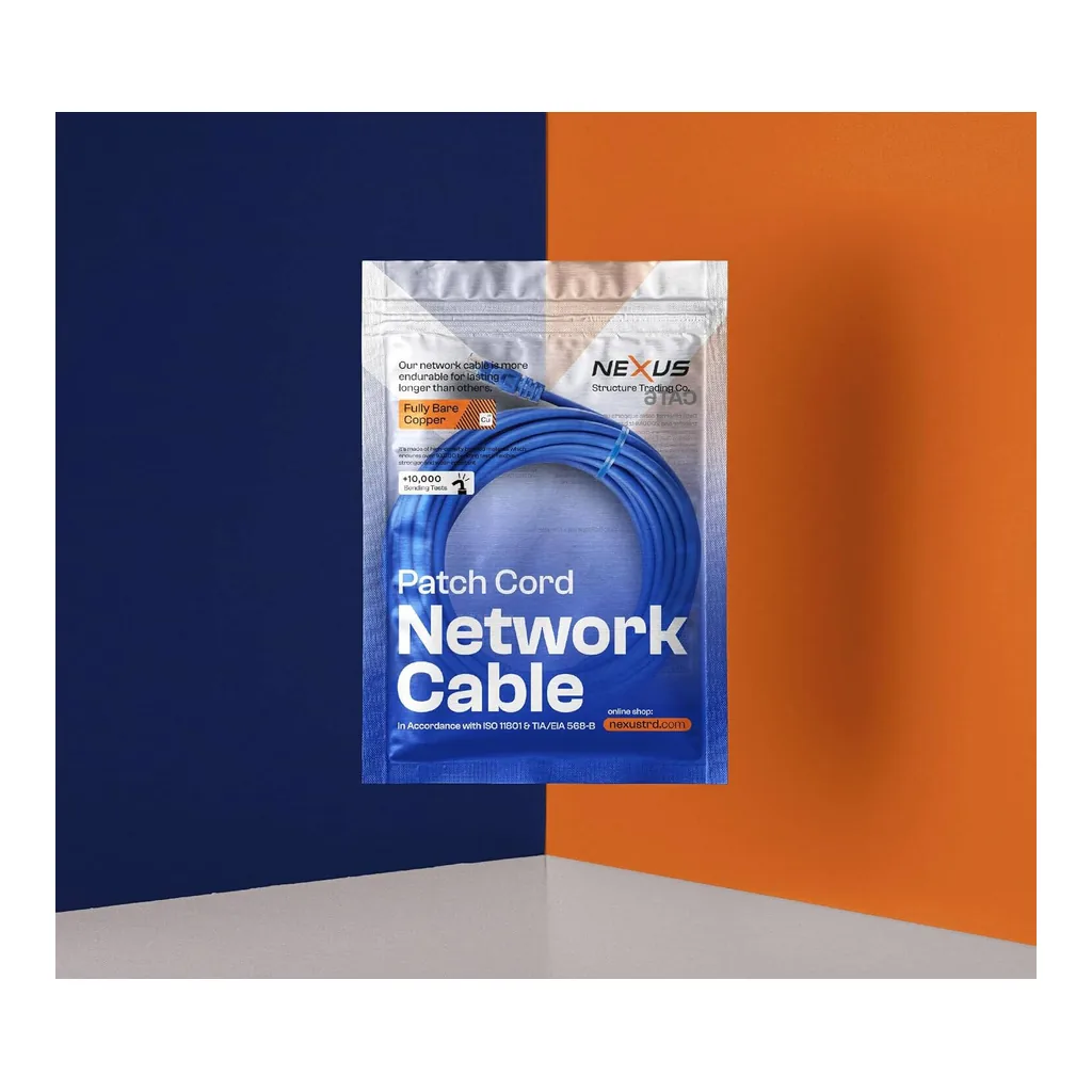 29042e374e6db08870460961a0803fad-hi.jpg NEXUS CAT6A UTP Network Ethernet Cable, Fully Copper High-Speed 10Gbps 500MHz RJ45 Ethernet Cable Compatible with Ethernet Switches, 3 Meter Length, Blue