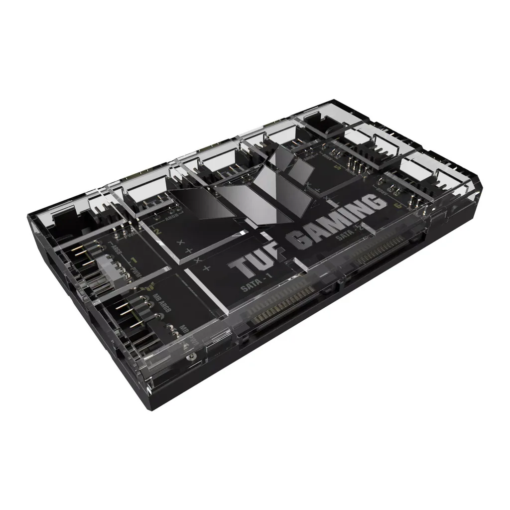 ASUS TUF Gaming ARGB PWM Fan Hub, Black | 90DA00C0-B09000 - Image 5 ASUS TUF Gaming ARGB PWM Fan Hub, Black | 90DA00C0-B09000
