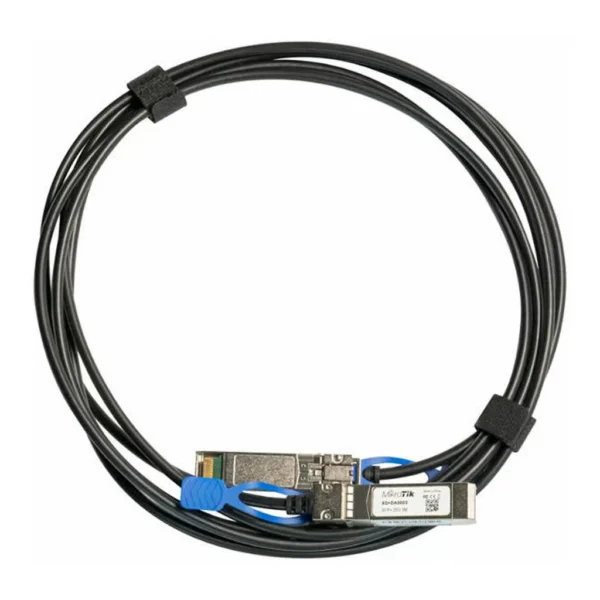 2a4c9cc0570000d1fdba53d080e0f2e3-hi.jpg MikroTik XS+DA0003 SFP/SFP+ Direct Attach Cable, 3 m, Black