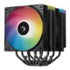 DeepCool AG620 ARGB Dual-Tower 120mm CPU Cooler, Black | R-AG620-BKAMMN-GJD - Image 2 DeepCool AG620 ARGB Dual-Tower 120mm CPU Cooler, Black | R-AG620-BKAMMN-GJD