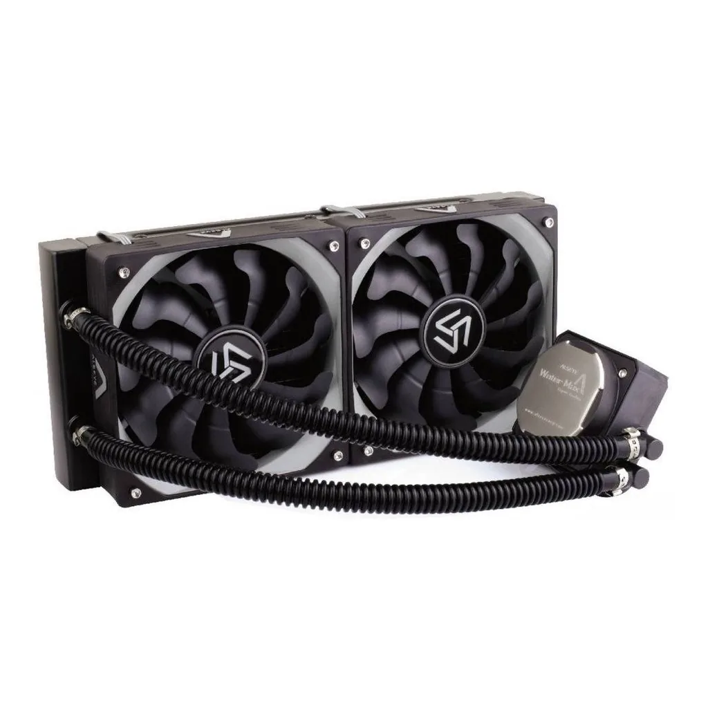 ALSEYE® Liquid CPU Cooler with Dual 1800 RPM 120mm Fans | AS-Watermax240-0012 - Image 1 ALSEYE® Liquid CPU Cooler with Dual 1800 RPM 120mm Fans | AS-Watermax240-0012