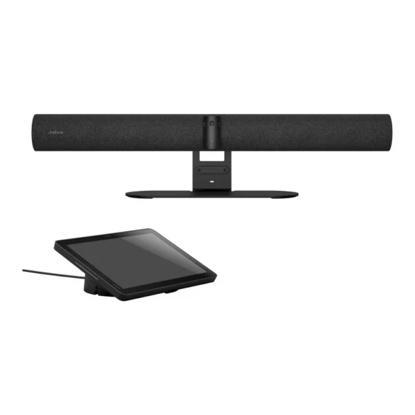 2bdfd3c14a6c6eae3cf89dc96a35ed90-hi.jpg Jabra PanaCast 55 VBS Video Bar with Jabra Control IP, 4K, 180° FOV, AI, 6x Digital Zoom, 8-Mic Beamforming, 4 Speakers, Teams & Zoom Rooms, Black