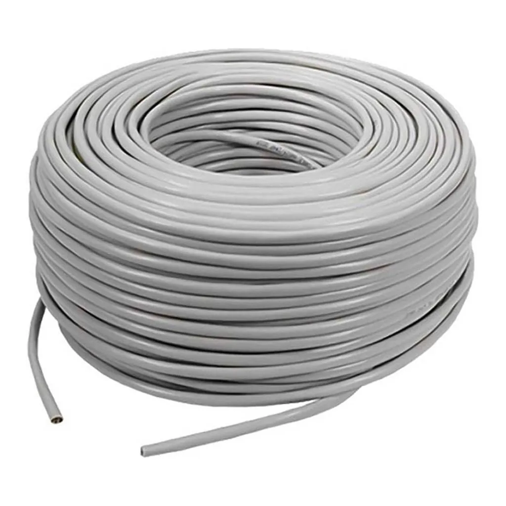 2c6e057e9bf3062e2a15aa18a9f51196-hi.jpg Dahua 305M UTP CAT6 Cable, PVC Outer Sheath, CCA Conductor, HDPE Insulation Material, PE Separator Material, 23AWG Wire Gauge, Polyester Rip Cord, Grey