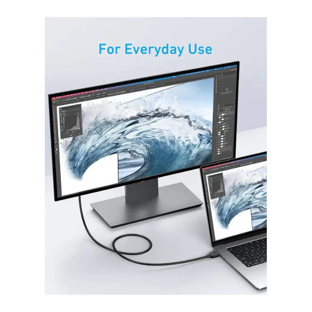 2c8e6aedc7099e2227e94cf4c935a838-hi.jpg ANKER Superior Defintion HDMI Cable, 6ft, 8K Resolution at 60Hz and 4K at 120Hz, For TVs, Projectors, and Sound Systems, Black