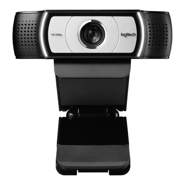 2cb54ccbc9df63e59233c50ee99ea1e5-hi.jpg Logitech C930e USB Desktop or Laptop Webcam, HD 1080p Camera, 30 fps Frame Rate, 90° Field of View, Auto Focus, Glass Lens, Dual Omnidirectional Mics, Noise Cancellation Technology, Black