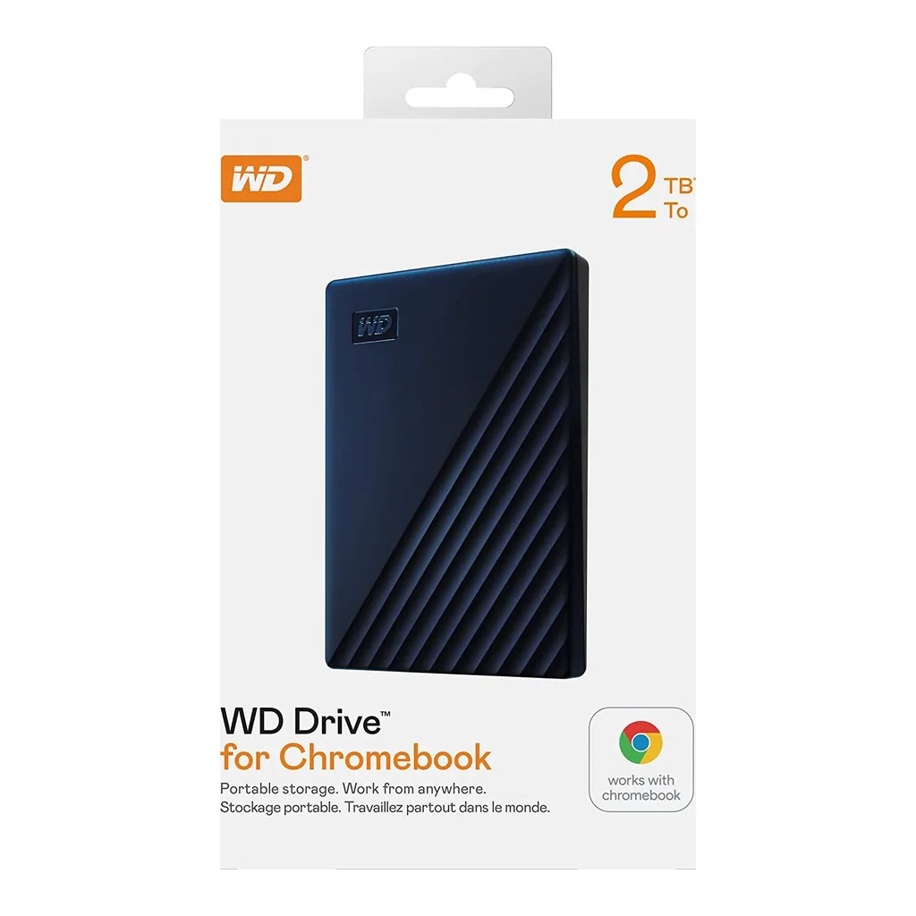 2eaa1de5fd692d657a613e343a0e9a3c-hi.jpg Western Digital 2TB Portable Hard Drive, With Super Speed USB - A Cable, Certified Works With Chromebook, Midnight Blue | WDBB7B0020BBL-WESN