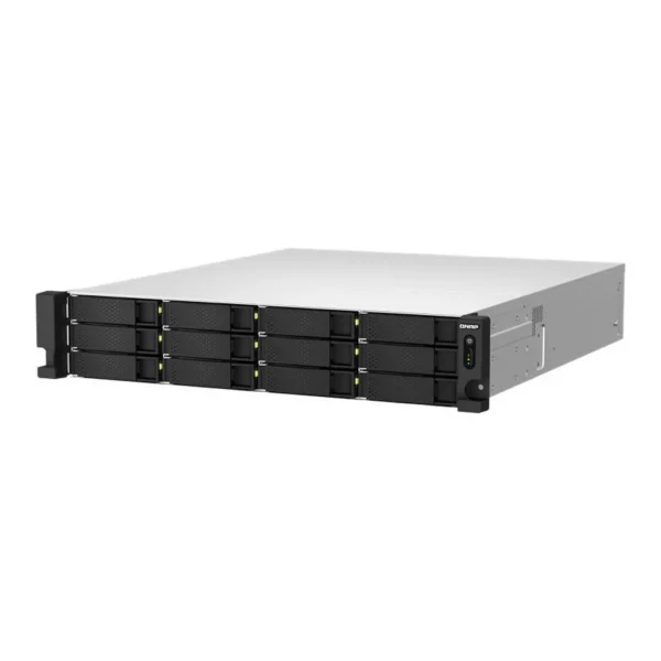 2ec202baac4538f031edf09fb49668af-hi.jpg QNAP TS-h1887XU-RP 18-Bay 4U Rackmount NAS, 2x3.5/2.5"+6x2.5" SATA Drive Bays, 3.4 GHz Intel Xeon E-2334 4C, 16GB ECC DDR4 RAM, 550W PSU, 10 Gigabit Ethernet Port, 3 PCIe | TS-h1887XU-RP-E2334-16G