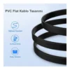2ed222630414a16323c1cc2422803719-hi.jpg UGREEN SATA III Data Cable, 0.5 m, Black (30796)