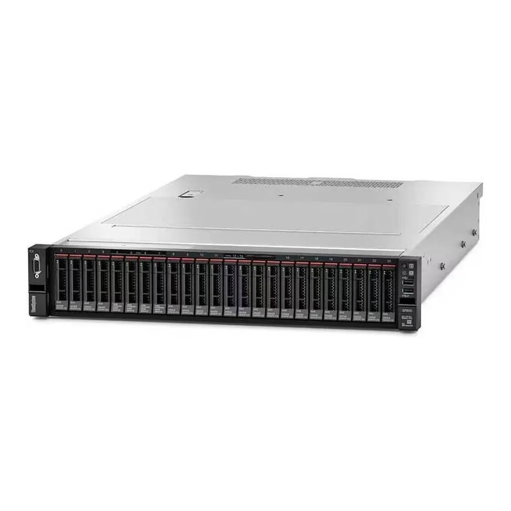 2f0536d18c49cab5339d3ca7801660b5-hi.jpg Lenovo ThinkSystem SR650 V3 2U Rack Server, Intel Xeon Silver 4510 12 Cores, 64GB RAM, 4x 960GB SATA SSD, RAID 940-8i 4GB, Broadcom 5719 1GbE, 2x 1800W PSU | SR650V3