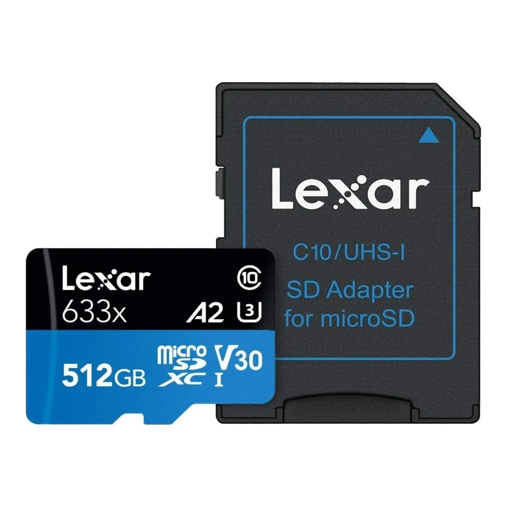 2fa1c3f24c71937a42ed2d3bf8e837a5-hi.jpg Lexar 633x Micro SDHC/SDXC UHS-I Card 95mbps, 512Gb | LSDMI512BBEU633A
