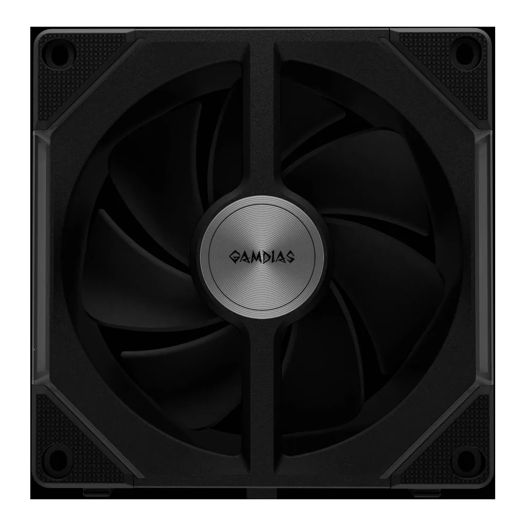 GAMDIAS Aeolus P2-1203 Cooling Fan, Black - Image 10 GAMDIAS Aeolus P2-1203 Cooling Fan, Black