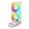 ID-Cooling FX240 LCD Liquid CPU Cooler, White - Image 2 ID-Cooling FX240 LCD Liquid CPU Cooler, White