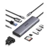 31e122d165f2794baa6055be73a7fe86-hi.jpg UGREEN 10 in 1 USB C Hub, Up to 4K @ 30Hz Display, 1Gbps Ethernet Speed, 100W Passthrough, 5Gbps Data Transfer Rate, 3.5mm Audio, RJ45 Ethernet, HDMI, USB-C, 3x USB-A, SD/TF Card Slot, VGA | 15601