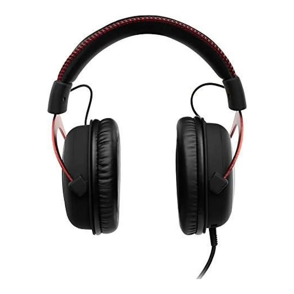 32721-hi.jpg HyperX Cloud II Gaming Headset for PC PS4, 53mm Drivers, Virtual 7.1-Channel Surround Sound, Detachable Boom Mic, Advanced USB Audio Control, 3.5mm Audio Cable, Red