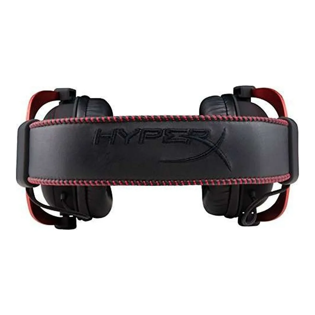 32722-hi.jpg HyperX Cloud II Gaming Headset for PC PS4, 53mm Drivers, Virtual 7.1-Channel Surround Sound, Detachable Boom Mic, Advanced USB Audio Control, 3.5mm Audio Cable, Red