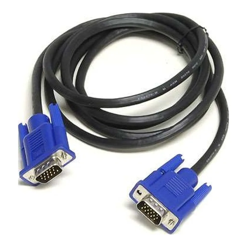 33857-hi.jpg Kongda VGA Cable Extension 10 Meter Black (Male to Male)