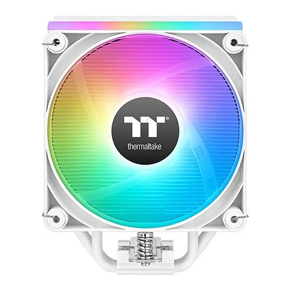 Thermaltake ASTRIA 200 ARGB Lighting Single Tower CPU Cooler, White | CL-P137-AL12SW-A - Image 2 Thermaltake ASTRIA 200 ARGB Lighting Single Tower CPU Cooler, White | CL-P137-AL12SW-A