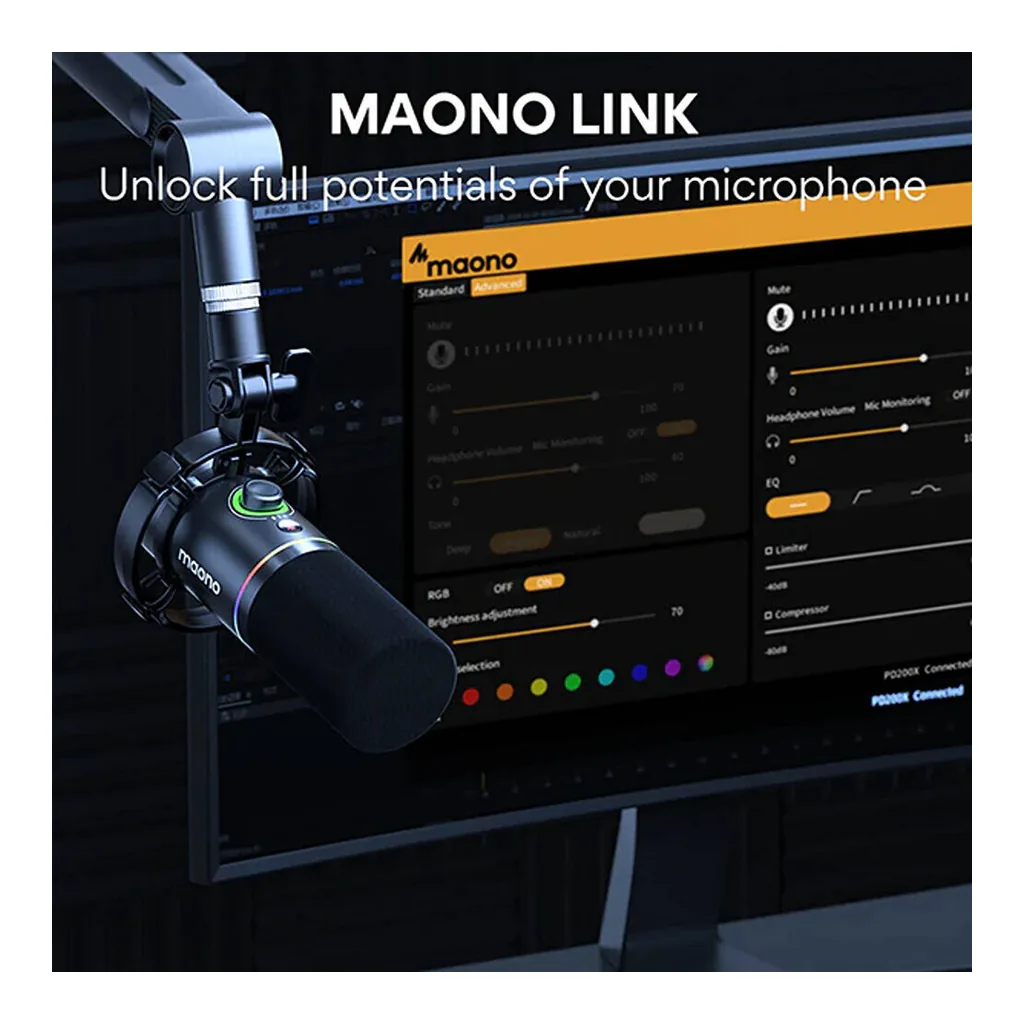 34151fb67d1a989614fbb1435933394f-hi.jpg Maono PD200X USB/XLR Dynamic Microphone