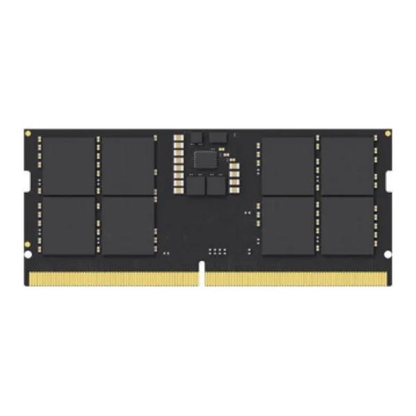 Lexar DDR5 SODIMM Laptop Memory, 16GB Capacity, 4800 MHz Memory Seed, CL40 CAS Latency, 1.1 Voltage, On-Die ECC, Black | LD5DS016G-B4800GSST - Image 1 Lexar DDR5 SODIMM Laptop Memory, 16GB Capacity, 4800 MHz Memory Seed, CL40 CAS Latency, 1.1 Voltage, On-Die ECC, Black | LD5DS016G-B4800GSST - Image 1