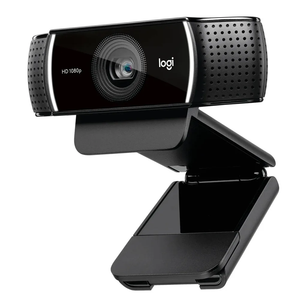 3486977841cc9426754fce5b54b761f9-hi.jpg Logitech C922 Pro Stream Full HD Webcam, Built-In Dual-Mic Stereo Sound, Auto-Light Correction, Hyperfast Frame Rate, 78° Diagonal FOV, Autofocus, Black