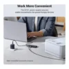 35c9e8e440328bade3214ce99f32b7af-hi.jpg UGREEN CM653 USB 3.0 HUB 5Gbps High Speed Data Transmission With USB-C Power Supply, Multiple Extension For Laptop, Desktop PC, Xbox, PS5, Mouse, Keyboard, Flash Drive, Printer | 15548