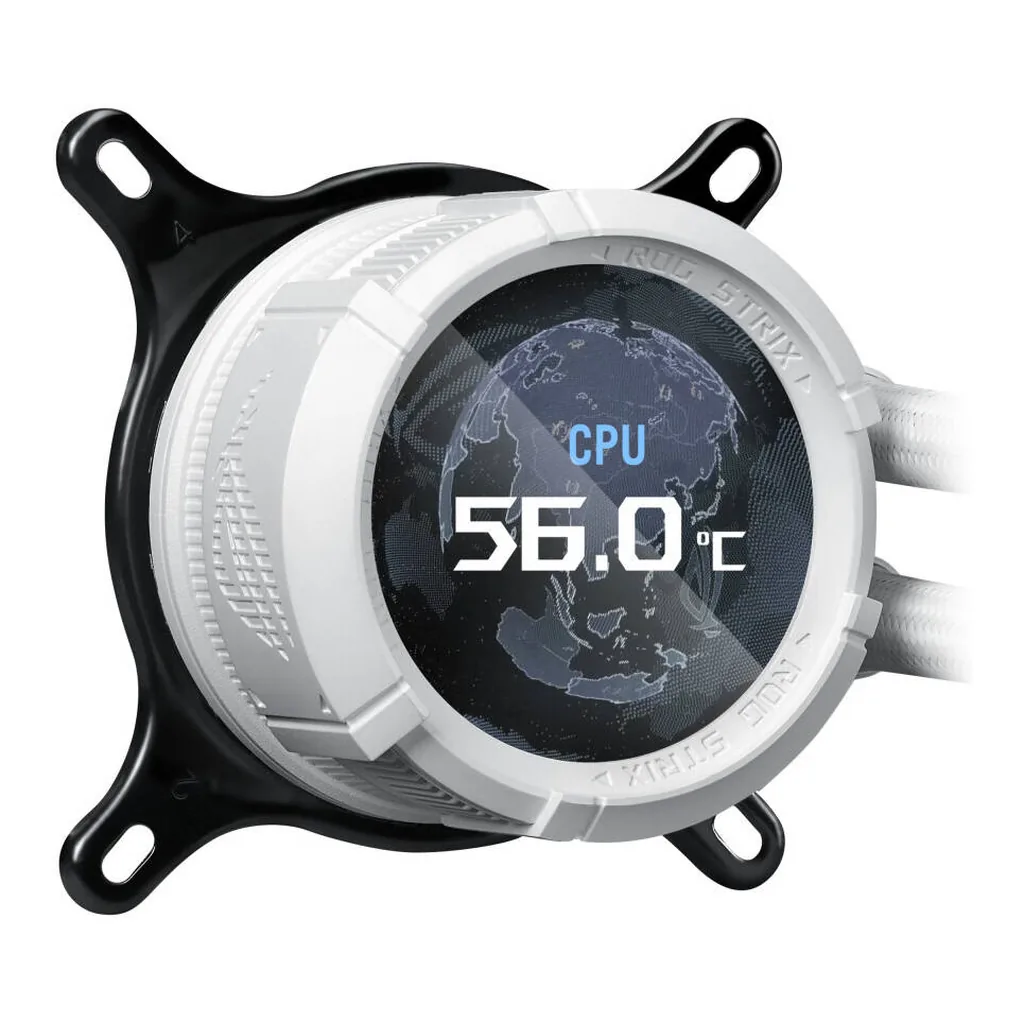 ASUS ROG Strix LC III 360 ARGB LCD CPU Liquid Cooling, White | 90RC00W2-M0UAY0 - Image 7 ASUS ROG Strix LC III 360 ARGB LCD CPU Liquid Cooling, White | 90RC00W2-M0UAY0