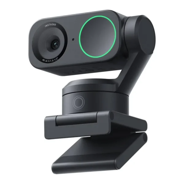 36277a6268e43a73dba49400569441dc-hi.jpg Insta360 Link 2 PTZ Dual Axis Gimbal AI-Powered 4K Webcam with 1/2" Sensor, Pro Audio, Gesture Control, HDR, AI Tracking, Desk View and Streamer Mode, Built-in Privacy Protection