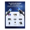 36e13aa1981e1e42ab0650b3a4c144f9-hi.jpg UGREEN 10 Meter Cat 8 Ethernet Cable, Gigabit Network Cable, High-Speed 40Gbps, 2000MHz RJ45 Internet, Braided Double Shielded, Compatible With Gaming Switch, PS4, PS5, PC, Router, TV, Xbox