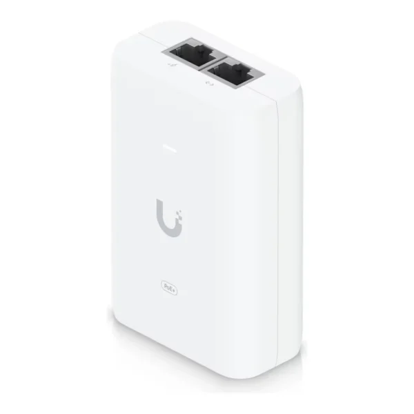 38109e48a513aefabbc2de2ad4bb1069-hi.jpg Ubiquiti Networks 30W PoE+ Adapter, Up to 30W PoE+ Output, RJ45 Data Input, Grounded AC Cable, LED Status Indicator, Surge & Overcurrent Protection, White | U-PoE+