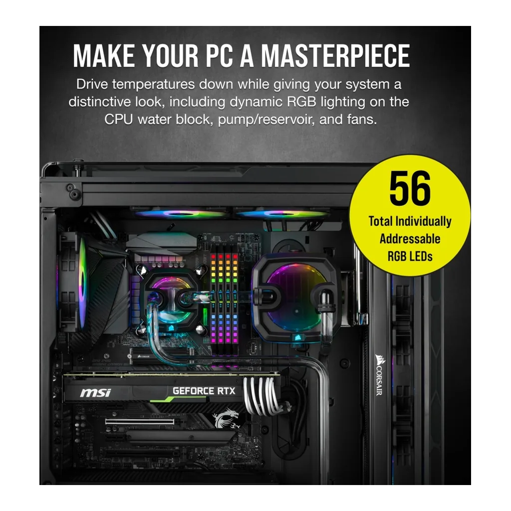 Corsair Hydro X Series iCUE XH303i RGB Custom Cooling Kit | CX-9070004-WW - Image 3 Corsair Hydro X Series iCUE XH303i RGB Custom Cooling Kit | CX-9070004-WW