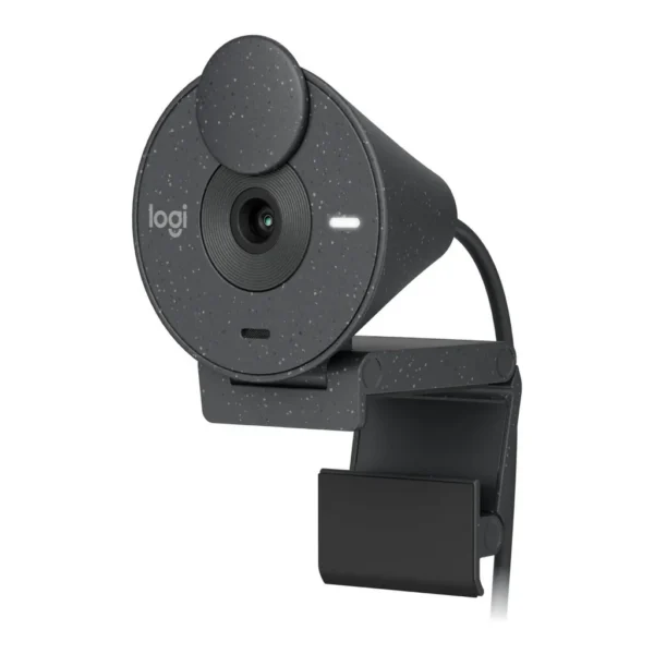 382e6afcb478cdf08a6fb1abc7f0ebc7-hi.jpg Logitech BRIO 305 Full HD Webcam, Auto Light Correction, Noise-Reducing Mic, Fixed Focus, Integrated Privacy Shutter, USB-C Connectivity, Graphite