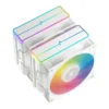 DeepCool AG620 ARGB Dual-Tower 120mm CPU Cooler, White | R-AG620-WHAMMN-GJD - Image 3 DeepCool AG620 ARGB Dual-Tower 120mm CPU Cooler, White | R-AG620-WHAMMN-GJD