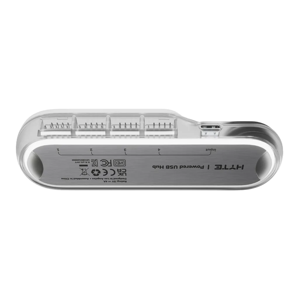 3a2465179be124f119186cb13911f23f-hi.jpg HYTE Powered USB Hub, 4x USB 2.0 Outputs, Diffused White Lighting, Rotary Power Switch | ACC-HYTE-USB-HUB